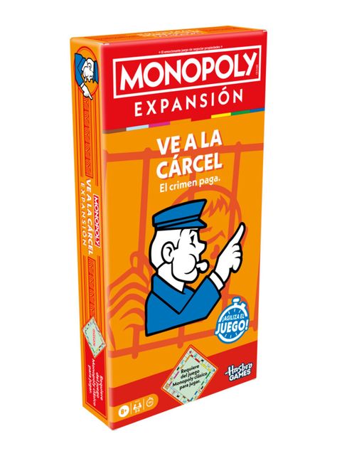 Juego de Mesa Monopoly Expansión Ve a la Cárcel-1