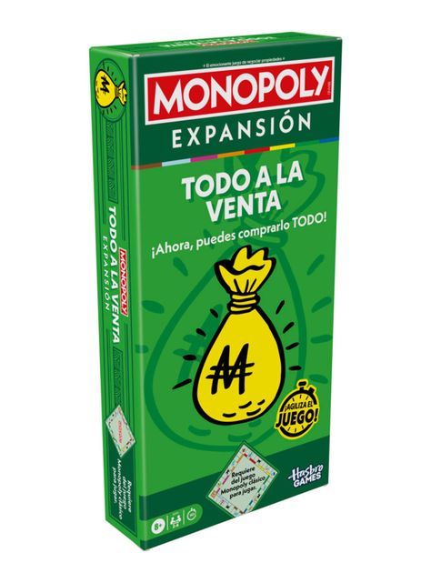 Juego de Mesa Monopoly Expansión Todo a la Venta-1