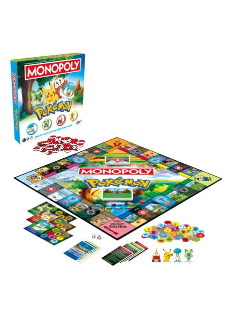 Juego de Mesa Monopoly Pokemon-2