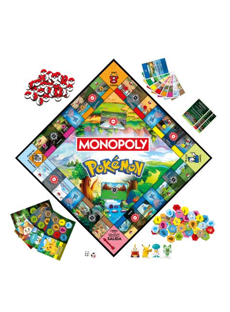 Juego de Mesa Monopoly Pokemon-3