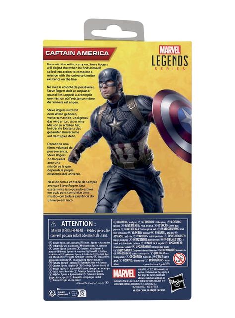 Figura de Acción Endgame Capitán América-4