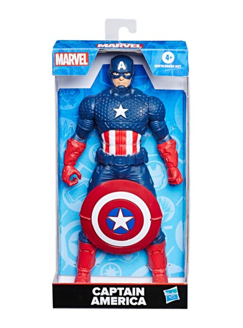 Figura de Acción Mighty Hero Series Capitán América-1