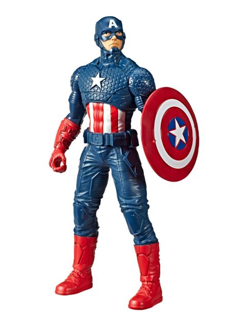 Figura de Acción Mighty Hero Series Capitán América-0