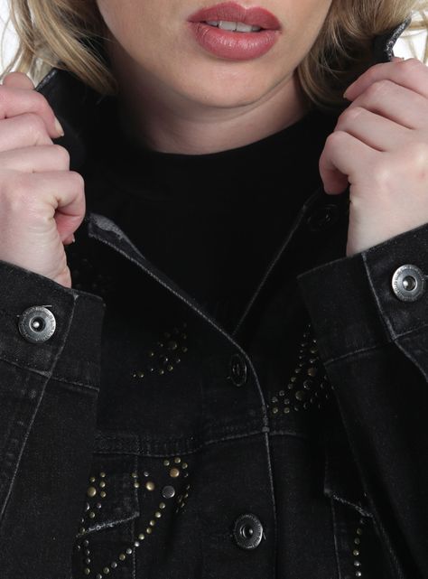 Chaqueta Trucker Tachas-2