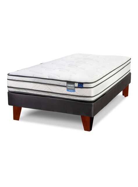 Cama Europea Innova 1 Plaza Box-0