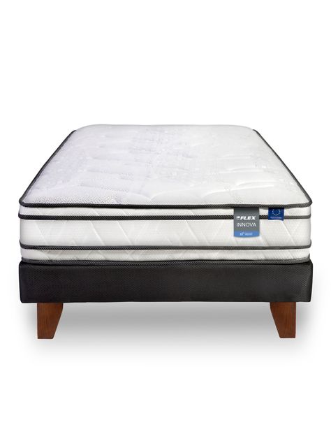 Cama Europea Innova 1 Plaza Box-2