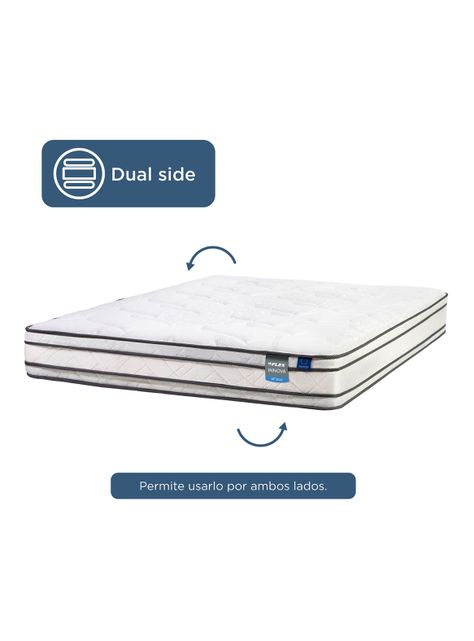 Cama Europea Innova 2 Plazas Box Base Dividida + Set Muebles Lorraine-3