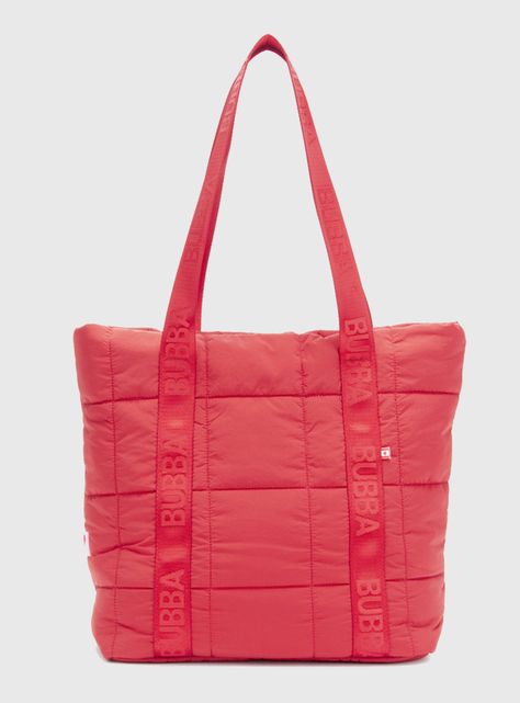 Tote Puffer Red-1