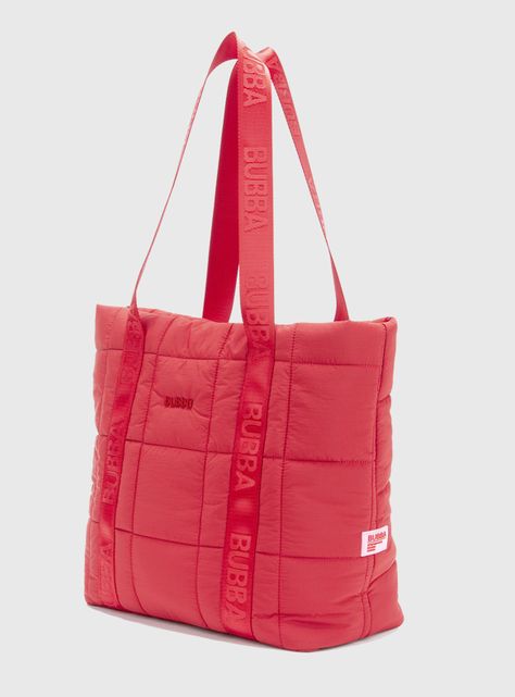 Tote Puffer Red-2
