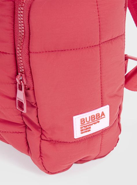Backpack Puffer Red-3