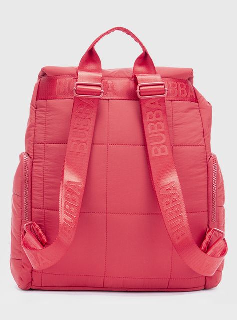 Backpack Puffer Red-1