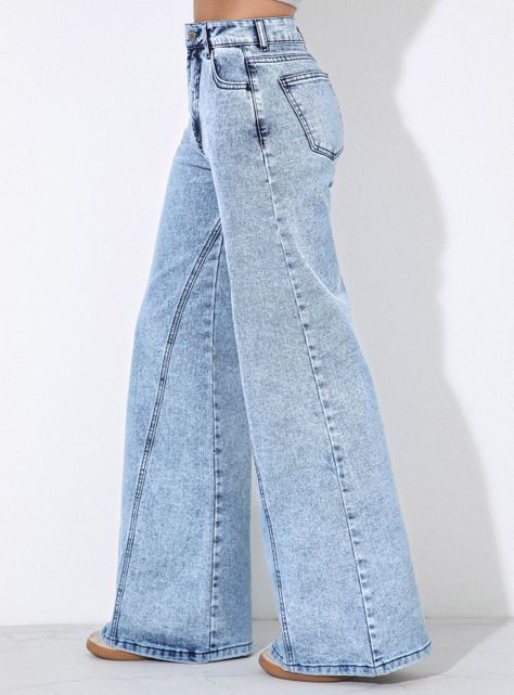 Jeans Pants Corte Entrepierna-2