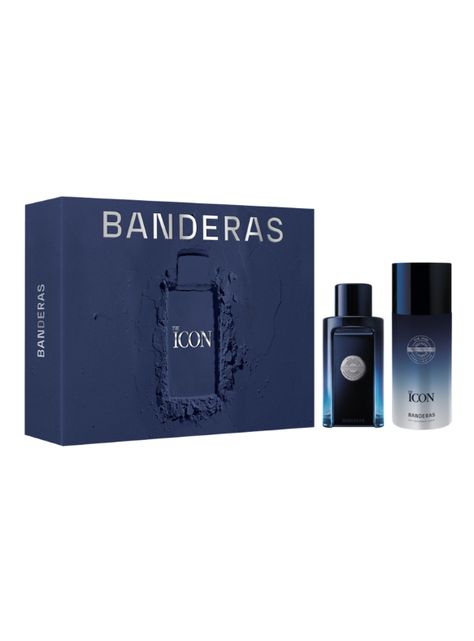 Set Perfume The Icon EDT Hombre 100 ml + 24h Desodorante Spray 150 ml-0