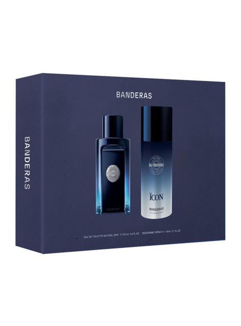 Set Perfume The Icon EDT Hombre 100 ml + 24h Desodorante Spray 150 ml-1
