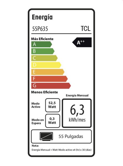 LED Smart TV 55" 4K UHD 55P635 Google TV Passion Line-10