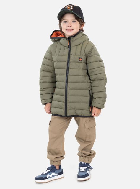 Parka con Cierre en Bolsillo Niño-3