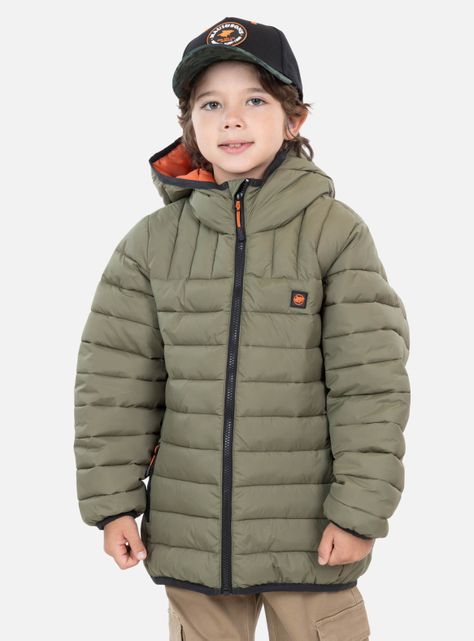 Parka con Cierre en Bolsillo Niño-0