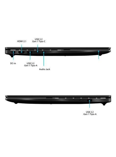Notebook V16 V360 Intel Core i5 NVIDIA GeForce RTX 3050 8GB RAM 512GB SSD 16" WUXGA 144Hz-5
