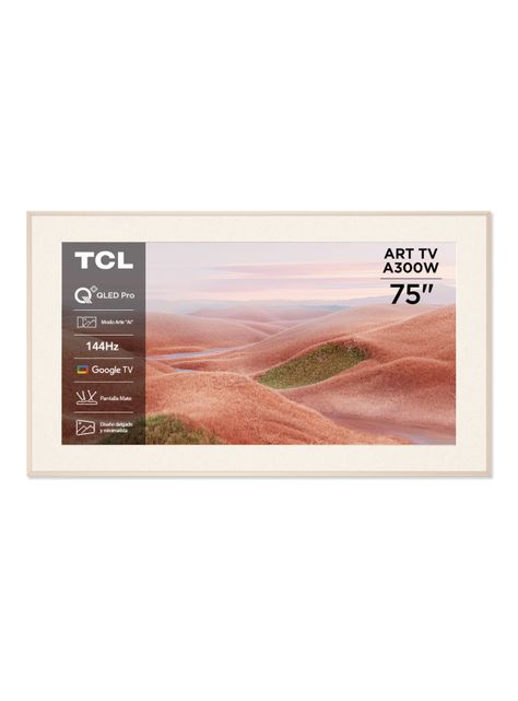 QLED Smart TV 75" 4K UHD ART TV A300W-0