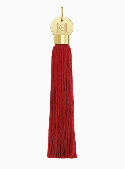 The Tassel with Hook Carolina Herrera Red-0