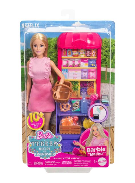 Muñeca Receta de la Amistad de Teresa + Set de Supermercado-2