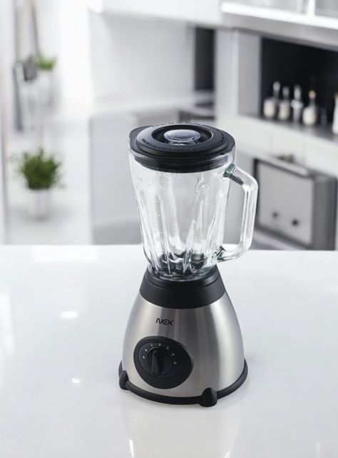 Licuadora 1.25L Vaso Vidrio 5 Velocidades 500W-5