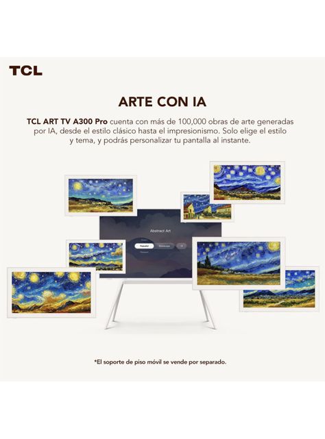 QLED Smart TV 65" 4K UHD ART TV A300W Pro-3