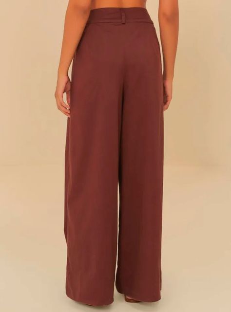 Pantalón con Plisado Delantero-1