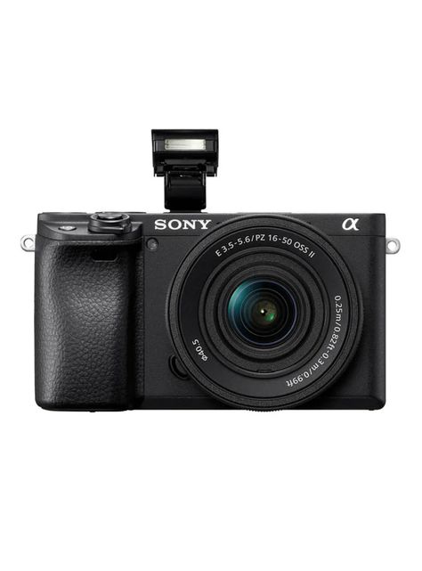 Cámara Digital Mirrorless APS-C ILCE-6400K A6400 + Lente SELP16502-1