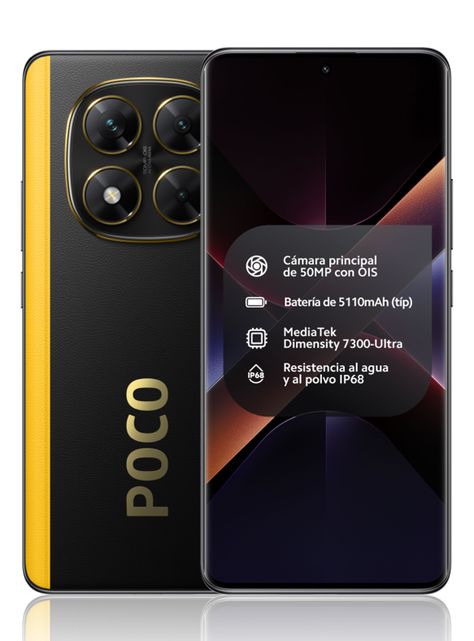 Smartphone Poco X7 256GB 6.6" Negro Liberado-0