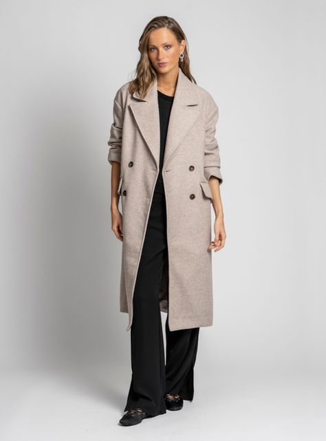 Abrigo Francine Beige-0