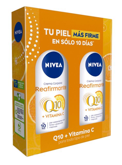 Pack Nivea Reafirmante Q10 400 ml x2-1