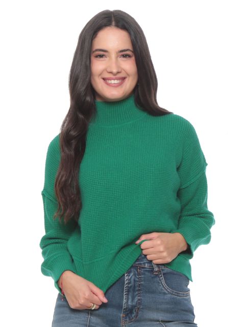 Sweater Manga Larga Diseño Regular-0