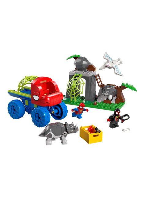 Lego Todoterreno Dinosaurio y Equipo Spidey al Rescate-2