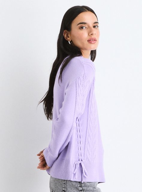 Sweater Diseño Manga Larga Liso-2