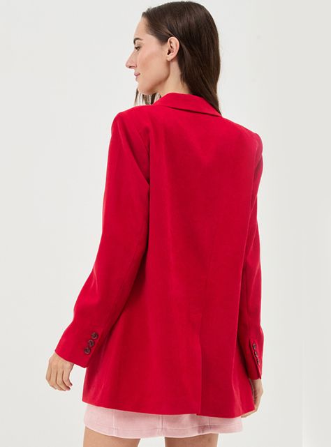 Blazer Liso 3 Botones Color-1