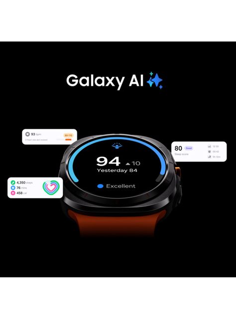 Smartwatch Galaxy Watch Ultra LTE Plateado Titanio -4