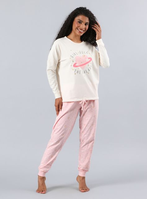 Pijama Polera Ajustable en Pretina-0