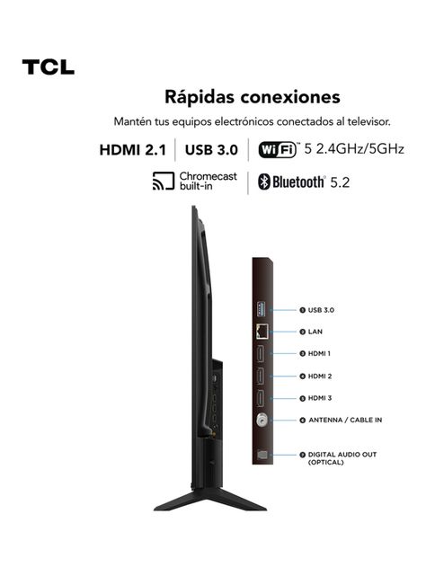 QLED Smart TV 55" 4K UHD 55T6C-2