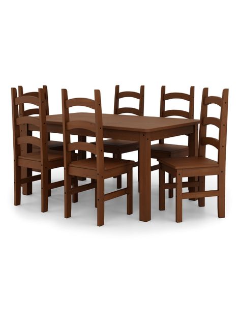 Juego Comedor Italia 6 Sillas-0