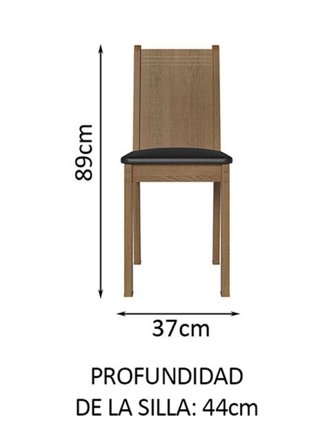 Juego de Comedor Angelo Luz 6 Sillas-2