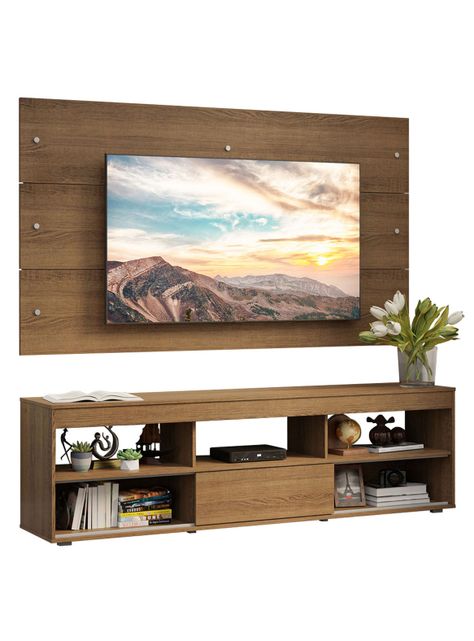 Rack + Panel TV 65" Orlando 1 Puerta-2