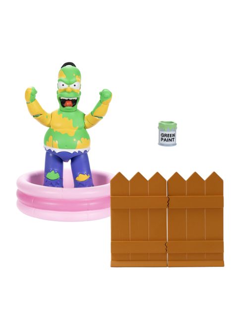 Figura de Acción Los Simpsons Homero Verde 5-0