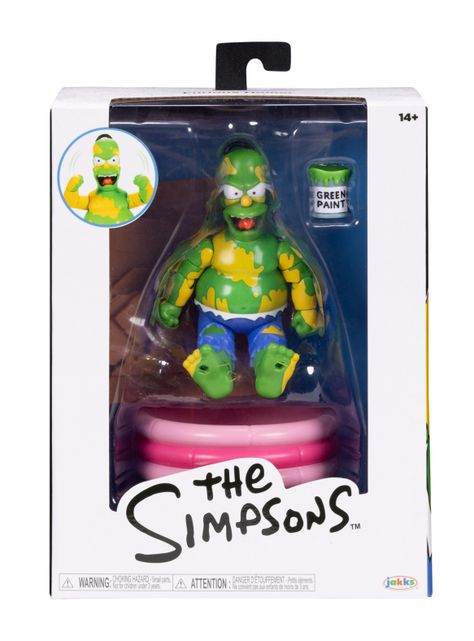 Figura de Acción Los Simpsons Homero Verde 5-3