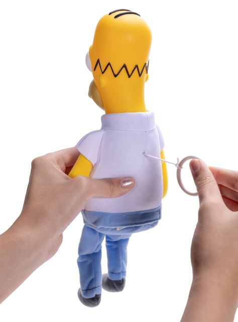 Peluche Simpsons Parlante Homero Inglés-3