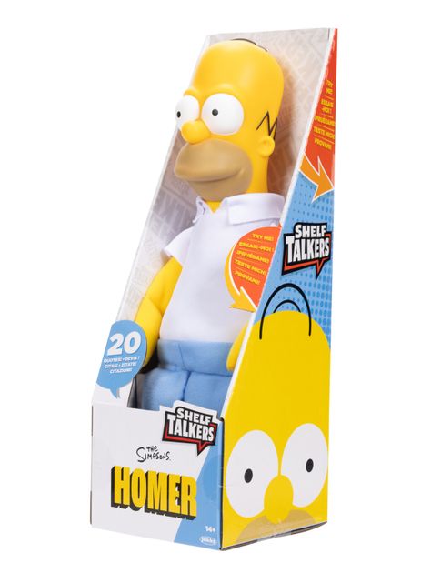 Peluche Simpsons Parlante Homero Inglés-2