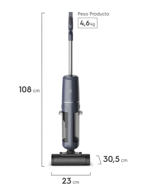 Aspiradora Vertical Mopa Inalámbrica EMC2500-1