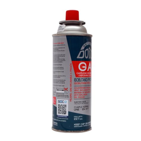 Cartucho gas 227 gr 4 unidades Doite-3