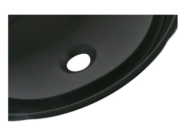 Lavamano sobreponer 42 cm negro-2
