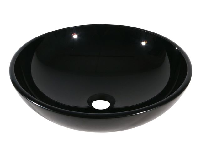 Lavamano sobreponer 42 cm negro-1